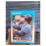 Dale Murphy 1987 MINI Fleer Card