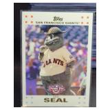Lou Seal - Florida Marlins - mascot Card - 2017