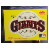 1986 Fleer San Fransisco Giants Sticker