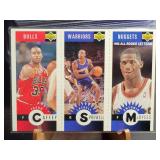 Caffey / Sprewell / McDyess TRIPLES '96 UD