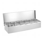 BE-TOOL Stainless Steel Condiment Dispenser with L