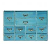 Fetcoi Apothecary Cabinet with 12 Drawers, Library