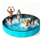 HAIKE Collapsible Dog Pool, Portable Dog Bathtub H