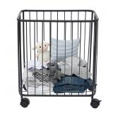 Laundry Basket,Rolling Laundry Basket with Wheels
