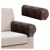 JIVINER Stretch Armrest Covers Set of 2, Geometric