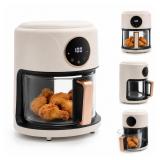 4.44 Quart Air Fryer, Mini Air Fryer with 360ï¿½ Vie