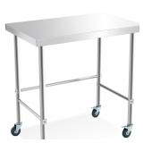 Garvee Stainless Steel Work Table 36x24 Inch with