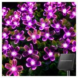 Brightown 60 LED Solar String Lights Flower Outdoo