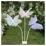 Large LED Butterfly Light with Standing Base, Gian