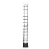 SSWBasics Black Floor Standing Ball Cap Rack and H