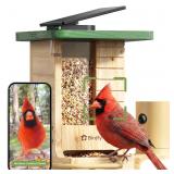 Birdfy Smart Bird Feeder with Camera Solar Powered