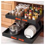 VEVOR Pull Out Cabinet Organizer, 2 Pack Expandabl
