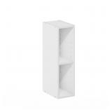 Furinno Fulda Book Shelf, 2-Tier Narrow Bookshelf,
