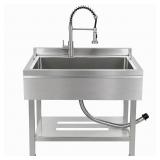 Garvee Stainless Steel Utility Sink 31' x 22' x 35