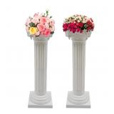 2PCS Wedding Roman Column 34.65' H Wedding Roman C