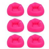 Inflatable Bean Bag Chairs, 6PCS Blow up Couch wit
