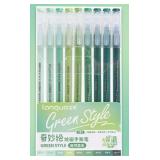 Green colors languo 9/27/207 Colorful Gel Pens, Sm