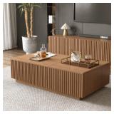 Pajiasen 51' Lift Top Coffee Table with Hidden Sto