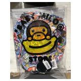 Baby Milo Small Backpack by AAPE Charcoal Blue