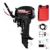 2 Stroke 18 HP HangKai Outboard Motor Boat Engine,