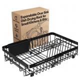 MAJALiS Dish Drying Rack Over The Sink with Utensi