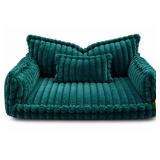 Funny fuzzy dog bed  for small dog
