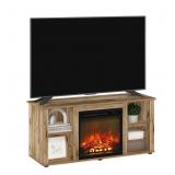 Furinno Jensen TV Stand, Entertainment Center, TV