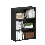 Furinno PASIR Book Shelf, 3-Tier Bookshelf, Storag