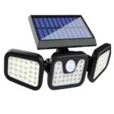 LED Solar Outdoor Wall lamp has IP65 Classificatio