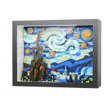 APUZUYU 1560 Pcs Starry Night Wall Art Micro Build