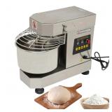 10.5Qt Dough Mixer Commercial 750W Spiral Mixer wi
