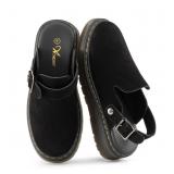 Athlefit Women's 8.5 Slip On Suede Clogs with Back