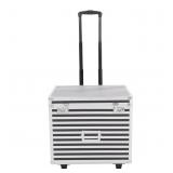 Portable Rolling File Box Mobile File Storage Case