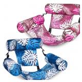 SLOOSH Inflatable Pool Floats Adult,2 Packs Floati