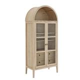 Modway Nolan Modern Farmhouse 71 Inch Tall Arched