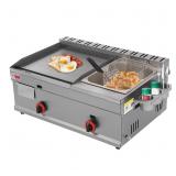 Commercial Gas Griddle, 1.59 Gal Stainless Steel D