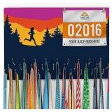 Gone For a Run Medal and Bib Hanger - Happy Hour