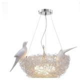 Birds Nest Shape Chandelier, 4-Light Ceiling Mount