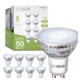 Sigalux GU10 LED Light Bulbs, Dimmable 5000K Dayli