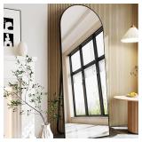 Full Body Mirror,65'x24' Standing Mirror,Arched