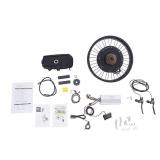 20-Inch Electric Bike Rear Hub Motor Kit, 48V 2000