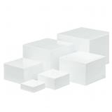 Acrylic Risers, 6 Pcs Acrylic Cube Display Stands,