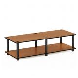 Furinno JUST Toolless TV Stand, 2-Tier Wide Entert