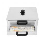 2-Layer Rice Roll Steamer, Stainless Steel Top Ope