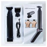 Back Shaver for Men, Dual-Head Body Trimmer, Folda