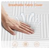 3ï¿½ Memory Foam Twin Bed Topper