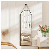 Wall Mounted Mirror, 48'x16'Full Length Arched Bod