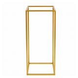 Gold Metal Rectangular Display Pedestal Stand ï¿½ Mo