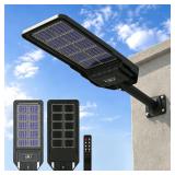 WEXVRA Bifacial Solar LED Street Lights Outdoor, D