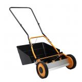 LIWBYYG 16 Inch Manual Push Reel Lawn Mower, 2 in